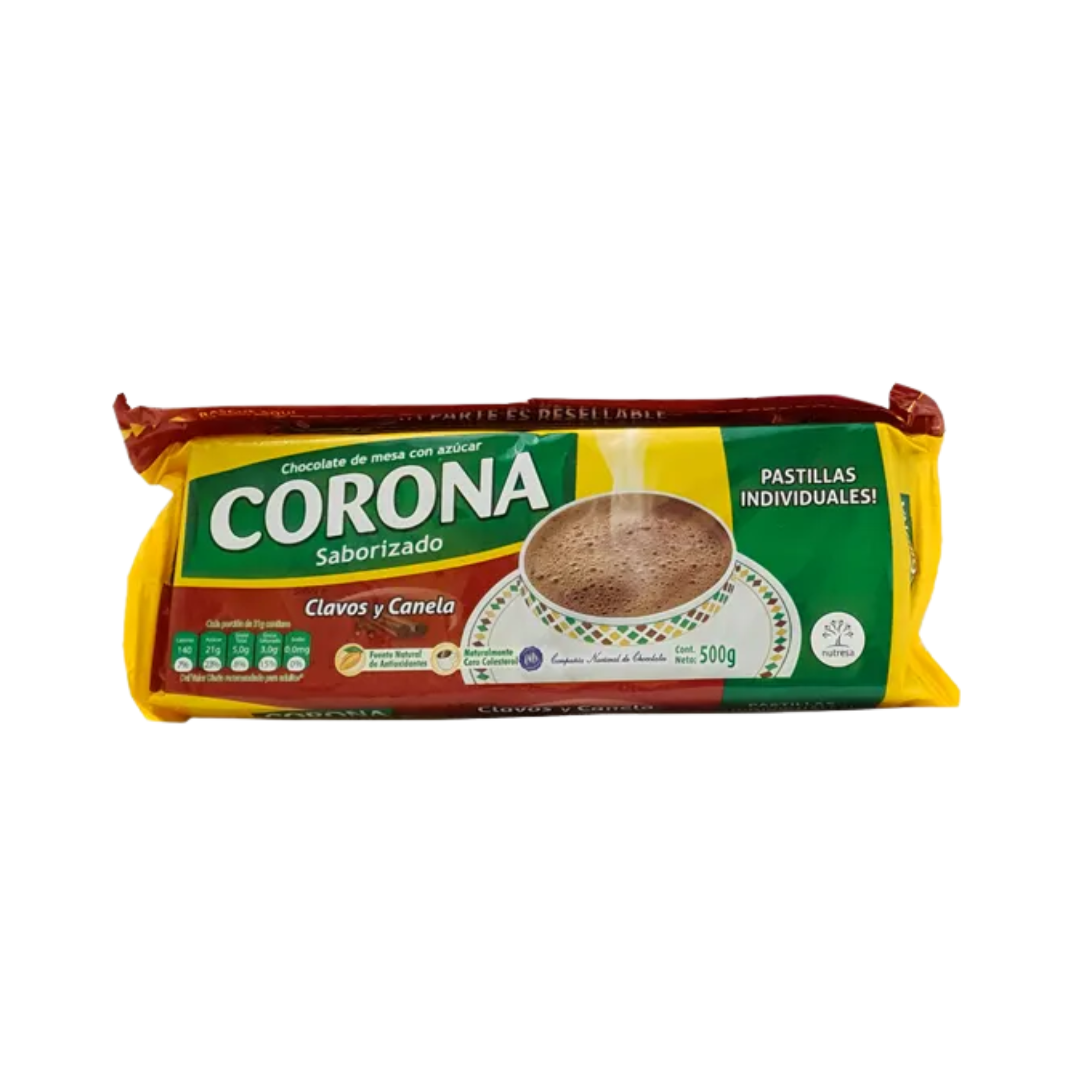 Chocolate Corona Canela y Clavo 450g