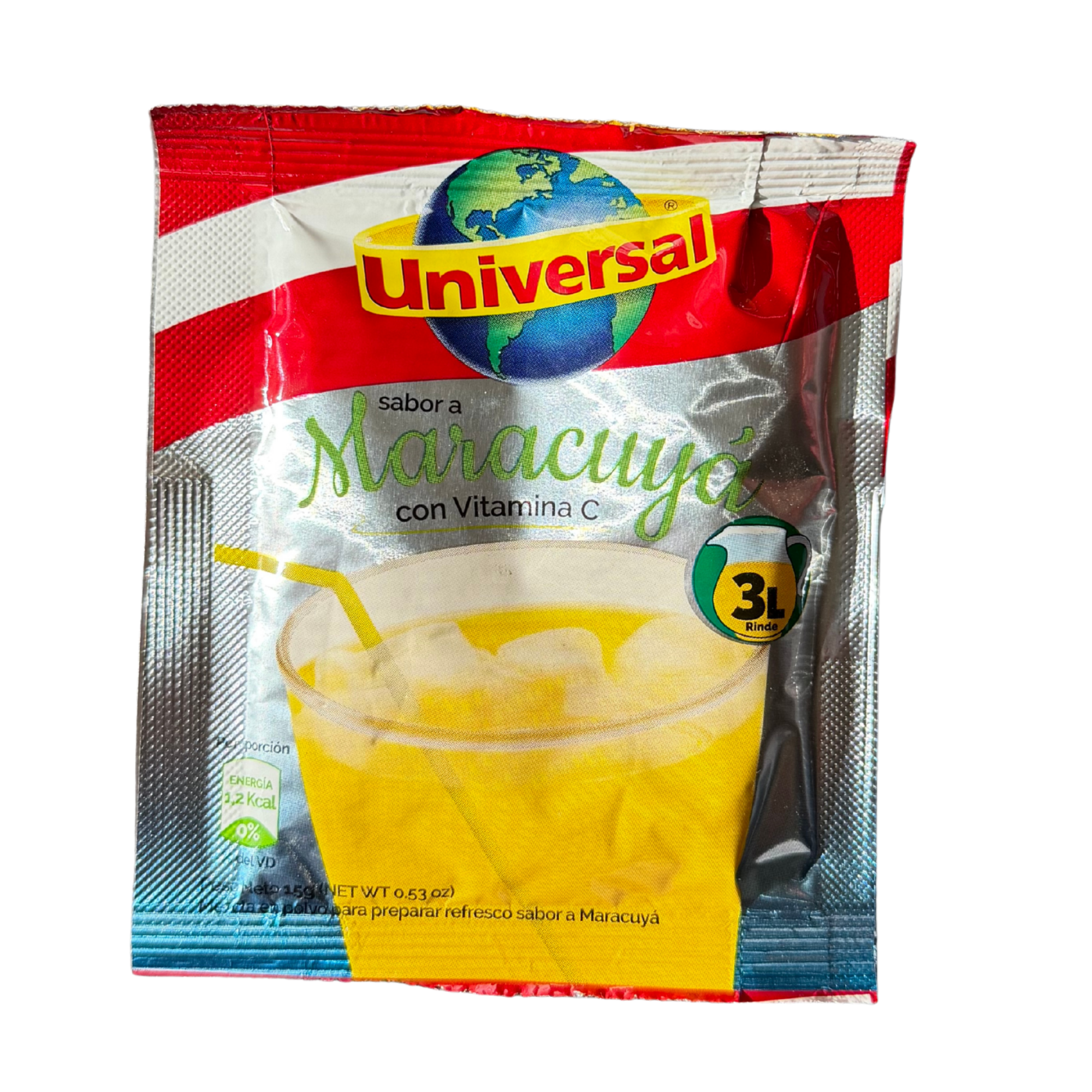 Instant Juice Passion Fruit Universal (Refresco Maracuya) 3L