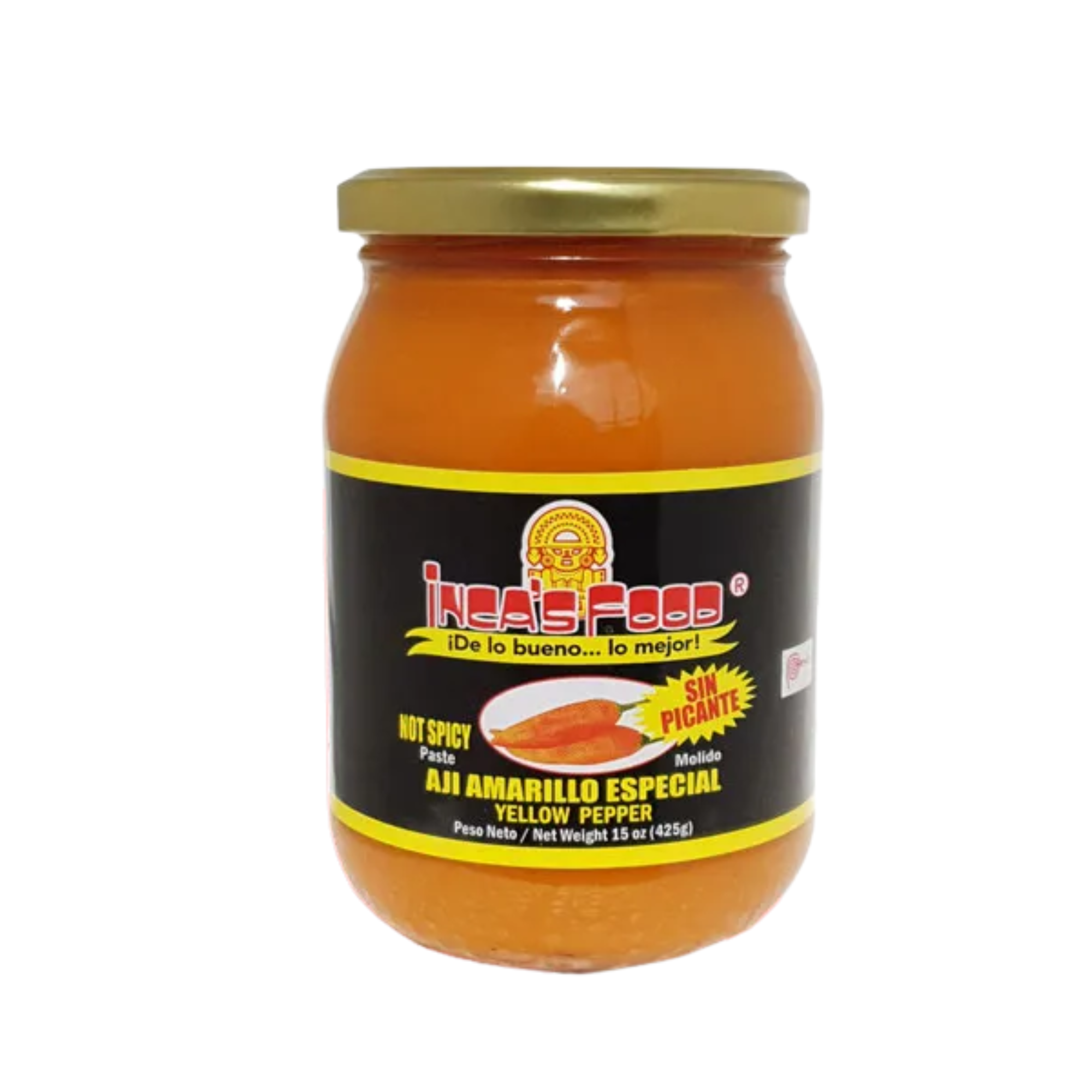 Yellow Pepper Not Spicy (Amarillo Pasta Sin Picante) 425g
